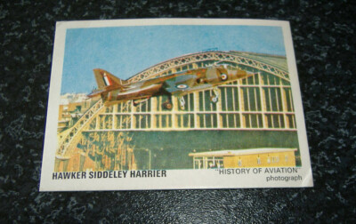 Nabisco Foods - Geschichte der Luftfahrt Nr. 8 - Hawker Siddeley Harrier