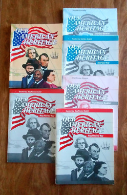 A Beka Our American Heritage Grade 3 Set, 3rd Ed, *Note: Consumables 1/2 Used*