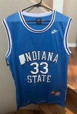 Larry Bird 33 Nike Indiana State Sycamores NCAA Jersey Size XXL Brand New 