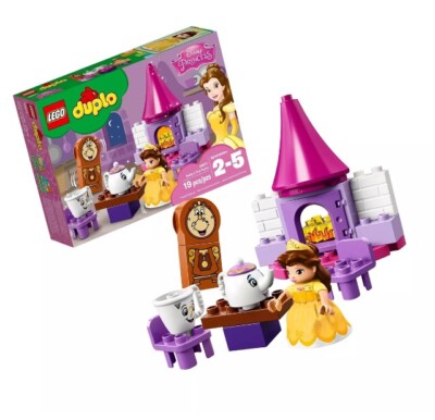 lego duplo disney princess belle's tea party