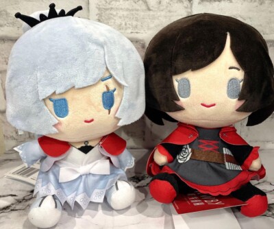 RWBY Ice Queendom Ruby Rose & Weiss Schnee Plush Doll Set JP.