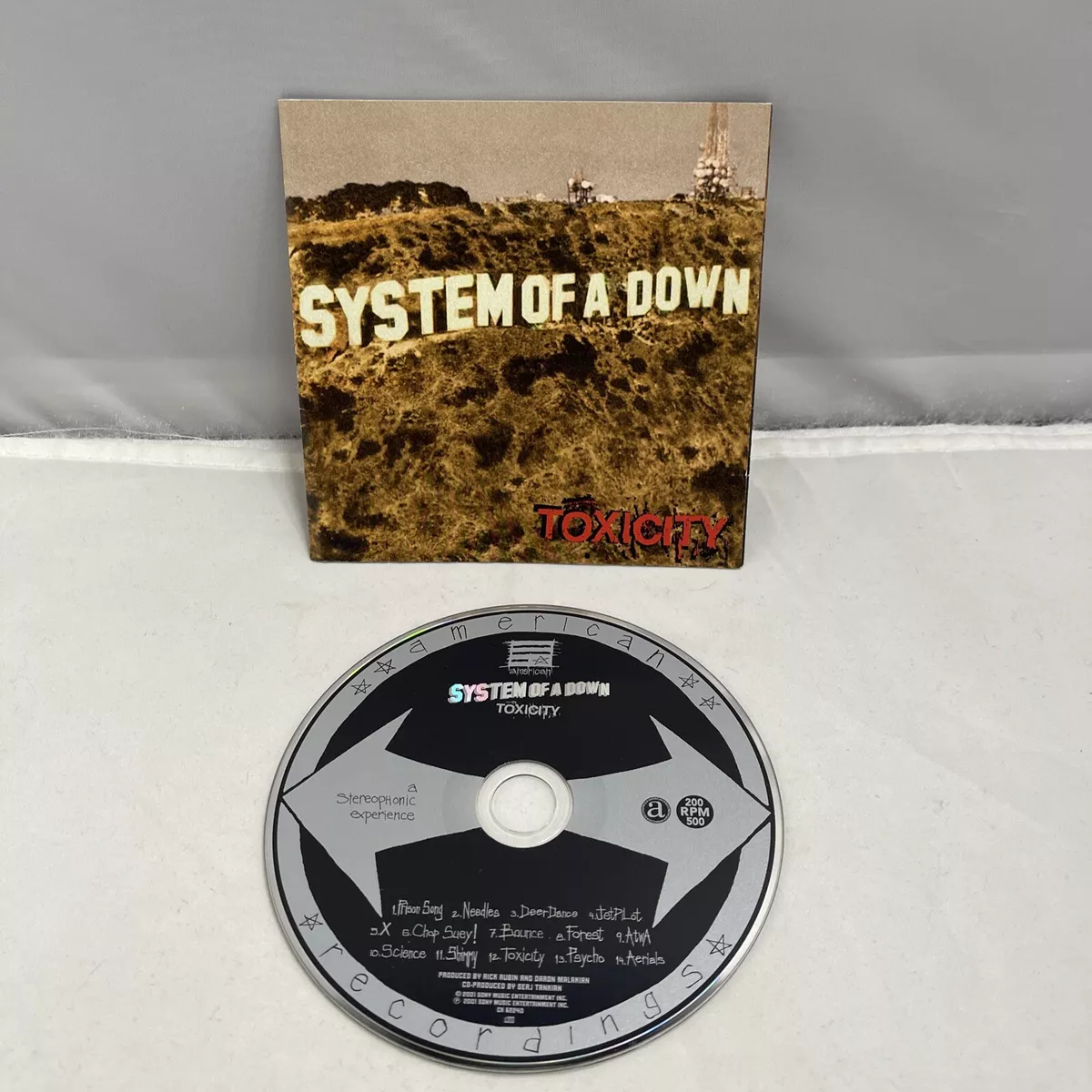 flise fortryde forvridning SYSTEM OF A DOWN TOXICITY Cd on AMERICAN RECORDS Booklet & Cd Only | eBay flise fortryde forvridning SYSTEM OF A DOWN TOXICITY Cd on AMERICAN RECORDS Booklet & Cd Only | eBay