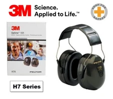 3M H7A Construction Gun Range Work Sport Shooting EAR MUFFS Noise Reduction 27dB