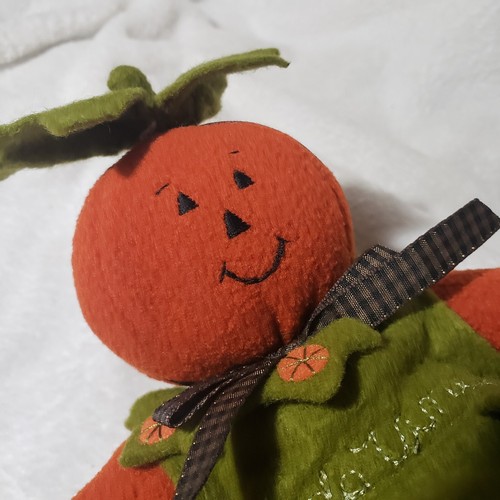 Vintage Bunnies by the Bay Hallmark Vonnie Vine pumpkin 12" RARE - Picture 7 of 11