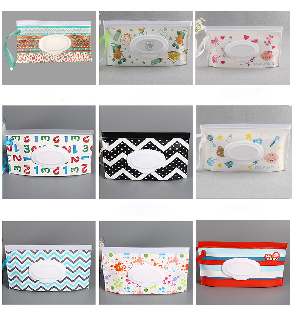 refillable baby wipes pouch