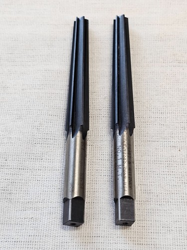 Pratt Whitney 33/64 23/64 Taper Pin Tap Reamer Straight Shank 6 Flute Finishing