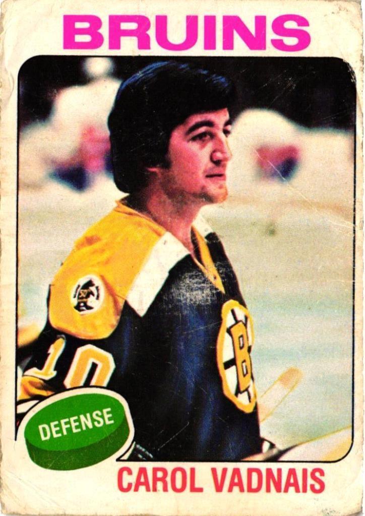 CAROL VADNAIS 1975-76 OPC O PEE CHEE Hockey #27 50% OFF ENTIRE STORE   B22R1S29P