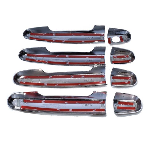 4X Chrome Door Handle Cover Trim For 2003-2013 Toyota Corolla Sedan 02-06 Camry - Picture 3 of 9