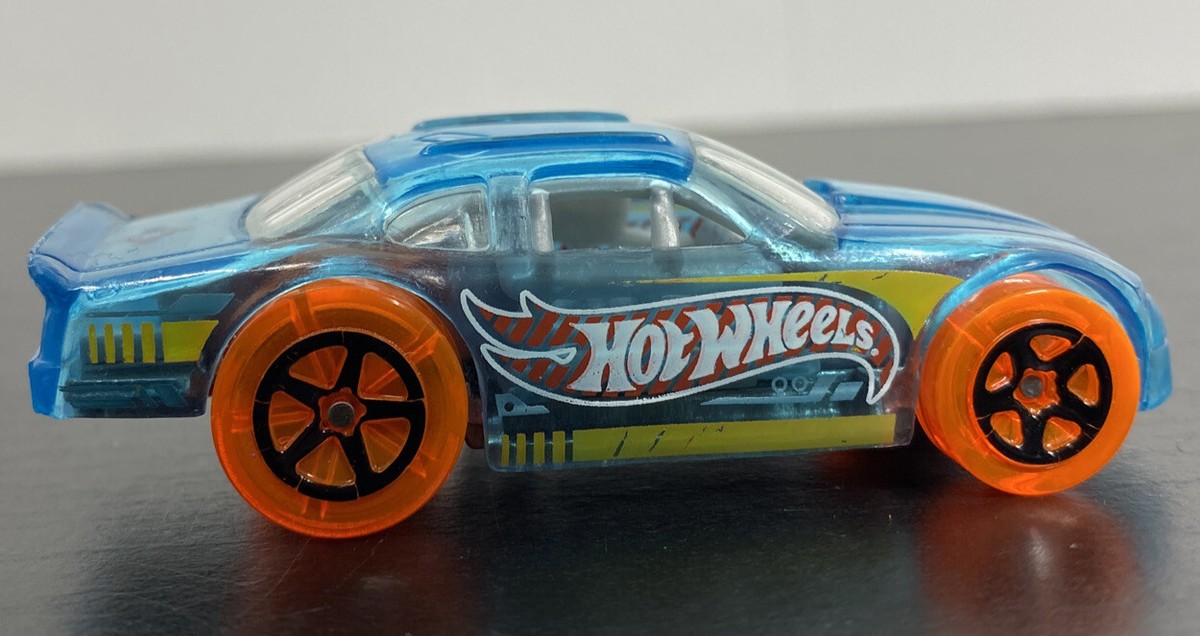 ホットウィール STOCKCAR Hot Wheels Stockar Translucent Clear X-Raycers Stock Blue Orange