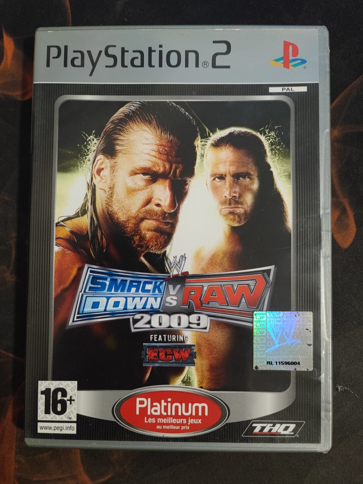 Wwe Smackdown Vs. Raw 2009 (Platinum)- Complet FR - Sony PS2 Playstation 2