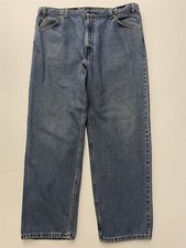 VTG Levi's 559 40 x 30 USA MADE Relaxed Straight Stone Washed Denim Jeans