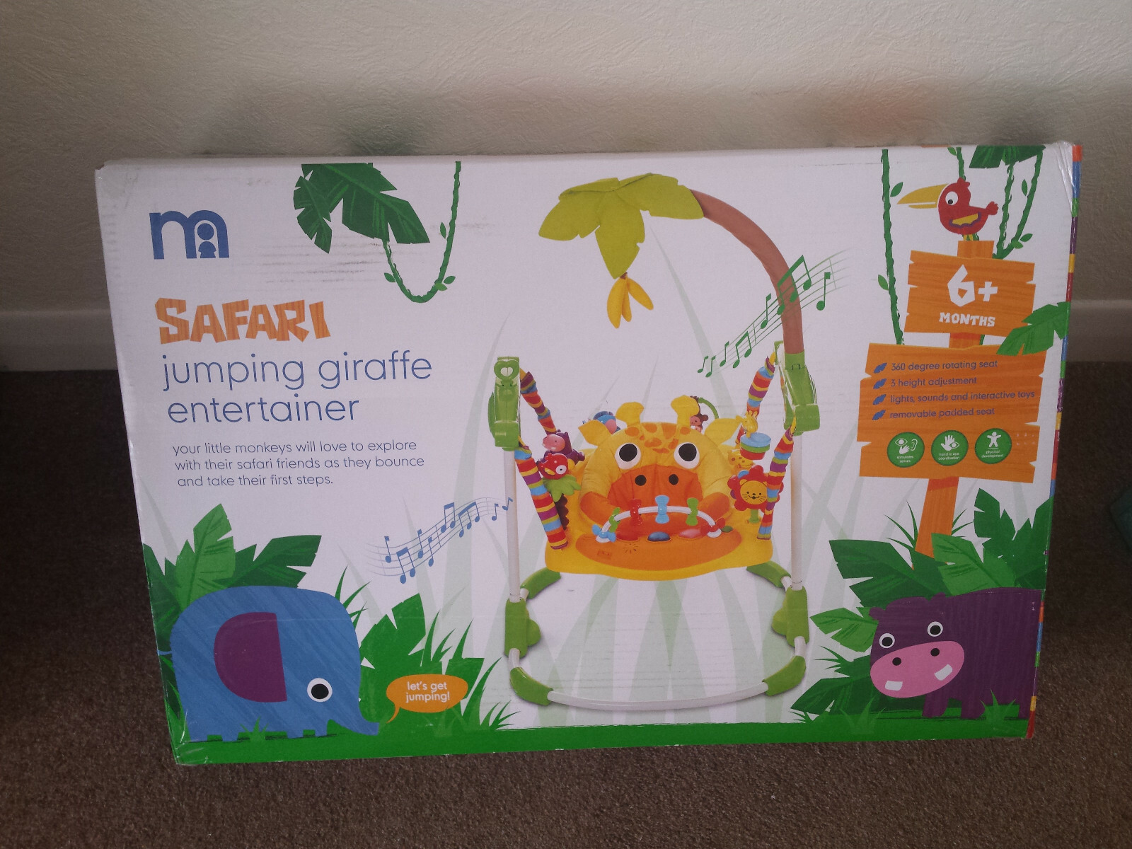mothercare jumperoo giraffe