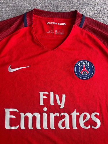 Paris Saint Germain FC "Nike" PSG Auswärtstrikot 2016/2017 (Herren Extra Large XL) rot - Bild 4 von 9
