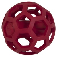 Jw Pet Snackball Hol-Ee Giggler Rot 11,5 Cm Hundespielzeug Mit GeräUsch