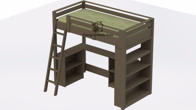 mini loft bed