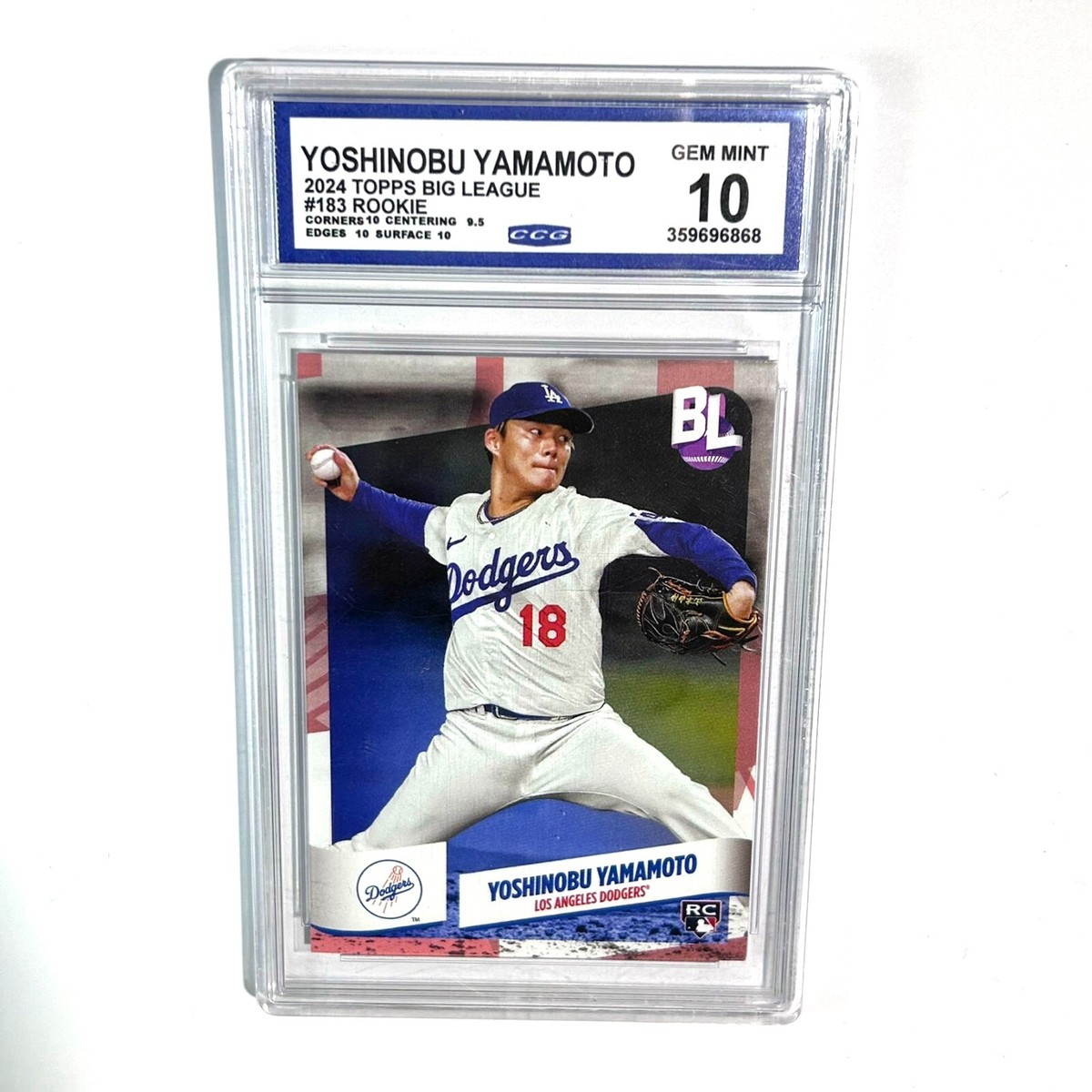 2024 Topps Big League - Yoshinobu Yamamoto #183 (RC) for