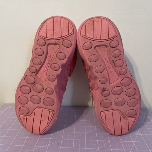 Adidas Womens 7 EQT Support ADV Pink Running Shoes Lace Up Low Top B37541 - Picture 6 of 6