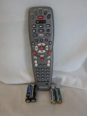 Comcast Custom 3 Device DVR Remote Control W/ Instructions Batteries