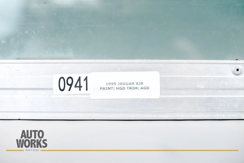 98-03 Jaguar XJ8 XJR Vanden Plas X308 Front Left Driver Side Window Glass OEM — 第 3/3 张图片