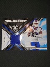 2022 Panini Limited Football Limitless Gabriel Davis Memorabilia 56/75