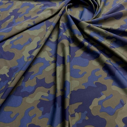 4 way Stretch Fabric Spandex Military Camouflage Print 60"wide Sportwear By Yard - Picture 6 of 6