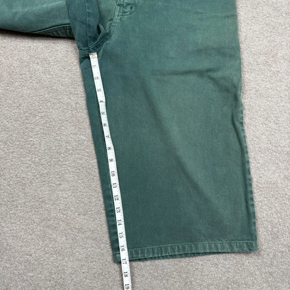 Pantalones Cortos De Colección Alien Workshop Denim Para Hombres Talla 30 Verde Pantalones Cortos Skateboard Skate Foto 4 de 4