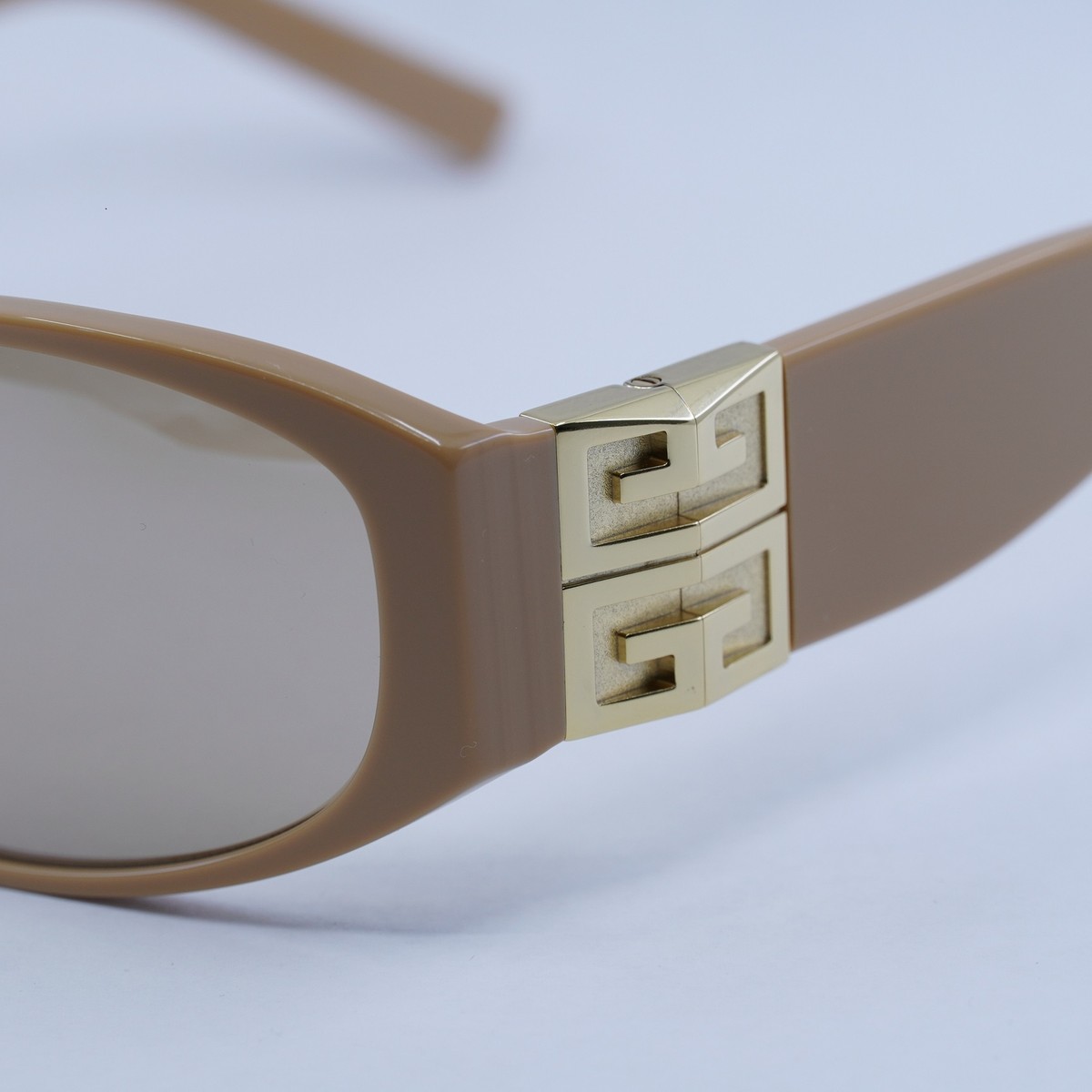Final Price! Givenchy GV40054I 57G Sunglasses GIVENCHY GV40054I 57G Shiny Beige/Brown 58-16-125 Sunglasses  main image 2