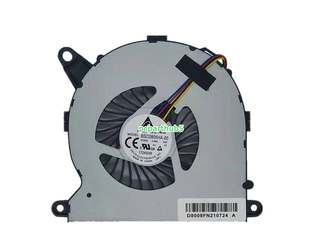 Ventola Di Raffreddamento CPU Per Intel NUC8i3BEH, NUC8i5BEH, NUC8i5BEK - Modello BSC0805HA-00, 5V, 4-pin - Foto 10