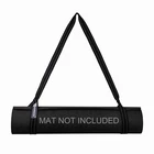 Premium Yoga Mat Sling, Adjustable Yoga Mat Straps for Carrying, Easy-Cinch Y...