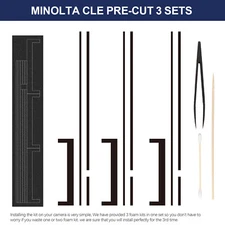 3 Sets Custom Light Seal Foam Sponge Kits Repair For Minolta CLE Film Camera US