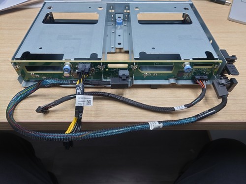 Dell 0YWTC2/YWTC2 Backplane 2*3.5" Caddy w/Cables - Picture 3 of 5