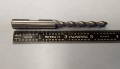 1/4'' End Mill 2 FLUTE VGA Cobalt E.C #9B-E0125