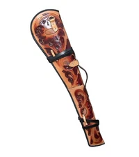 Genuine leather Rifle Scabbard for henry rifle, marlin 336 Winchester Case