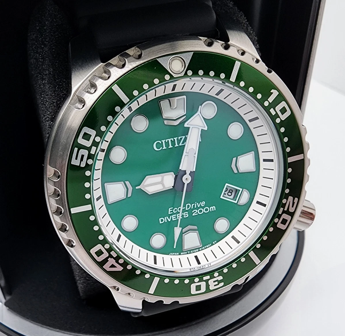 Citizen eco online drive watch green