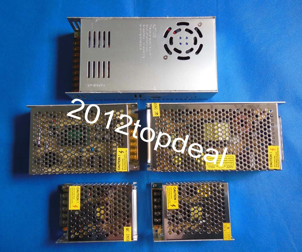 Power Supply DC 12V 1A 2A 3A 5A 10A 12A 15A 20A 30A Lighting Transformer F light - Image 3 of 3