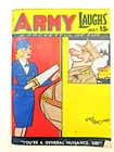 Vintage Army Laughs Comic Book May 1946 Magazine Military Cartoons WW2 w/ BONUS
