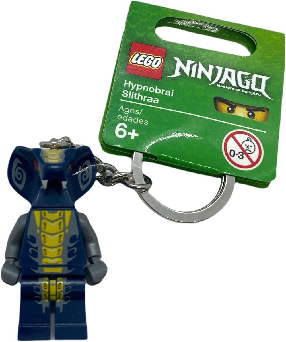 LEGO Ninjago Hypnobrai Slithraa Minifigure Keychain Key