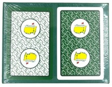 2025 MASTERS 2 SETS OF PLAYING CARDS from AUGUSTA NATIONAL