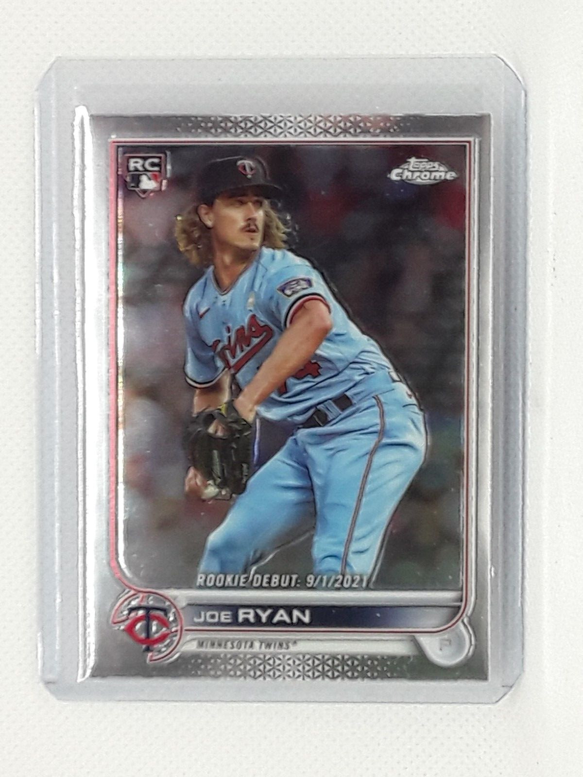 Joe Ryan 2022 Topps Chrome Update - #USC94 Debut - Minnesota Twins