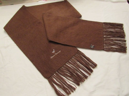 DE LANA DE ALPACA PERUANA CAMARGO FINA SUAVE CON FLECOS (MARRÓN) | eBay