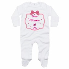 Tutina neonata sono l'amore di zio con fiocco