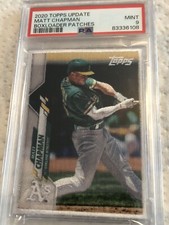 2020 Topps Update Boxloader Patch Matt Chapman PSA 9   POP 2 !!!