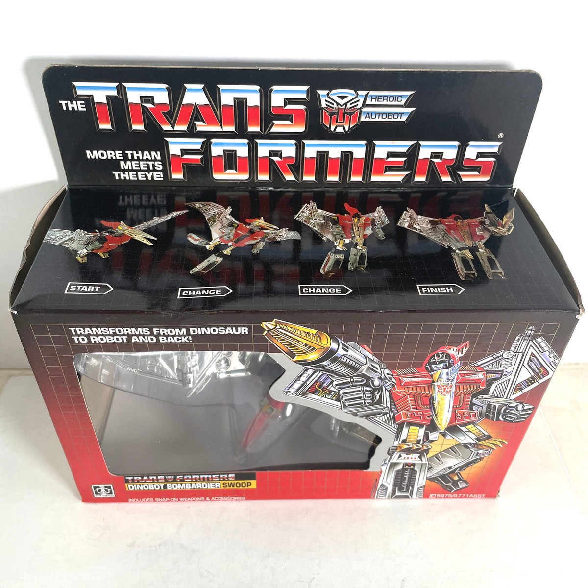 SF・ファンタジー・ホラー Trans formers DINOBOT BOMBARDIER SWOOP Transformers G1 Dinobot Bombardier Swoop Reissue Action