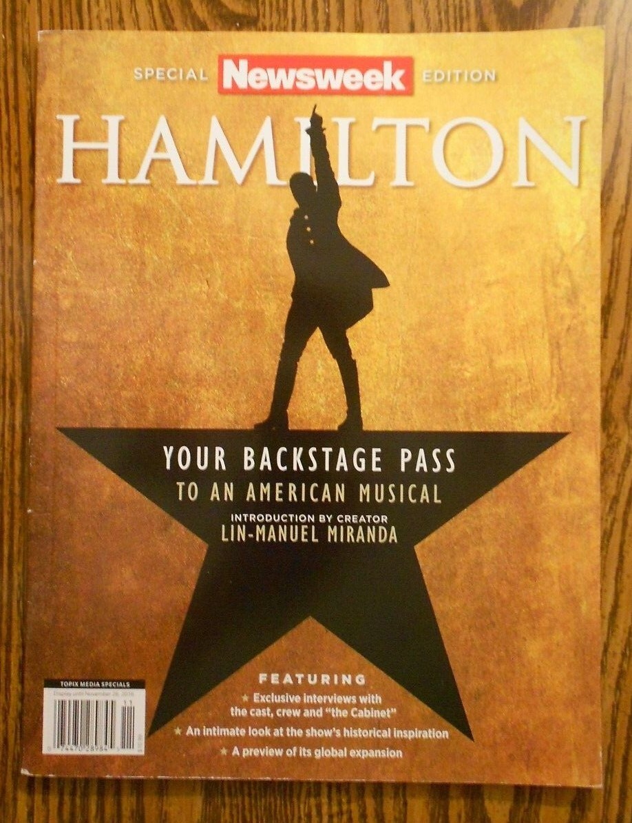 Lin Manuel Miranda Book That Inspired Hamilton The Musical Musical