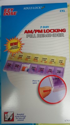 EzyDose zweimal täglich - wöchentliche Pillenerinnerung