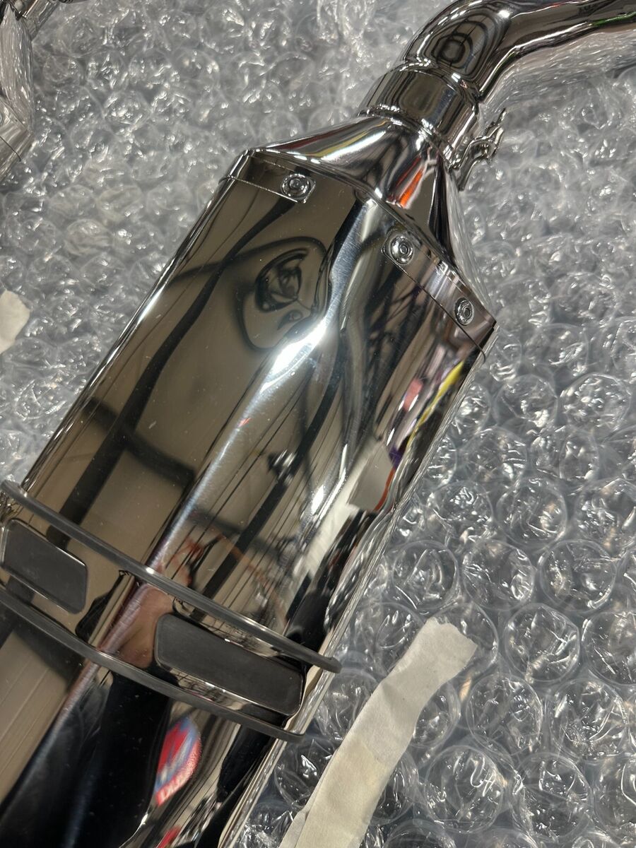 2012-2020 Kawasaki ZX14 Vance & Hines CS One Chrome Exhaust 2012-2020 Kawasaki ZX14 Vance & Hines CS One Chrome Exhaust
