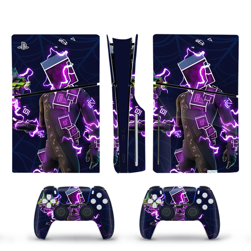 Fortni PS5 Slim Disk Skin Sticker Decal Aufkleber Wrap Vinyl Playstation 5 Slim - Bild 7 von 19