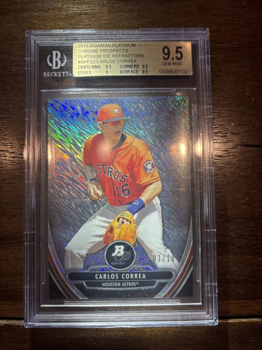 Bowman Carlos Correa Baseball 2013 Season Sports Trading Cards