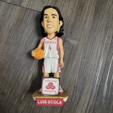 Houston Rockets Luis Scola Bobblehead Pre-owned and no Original Box
