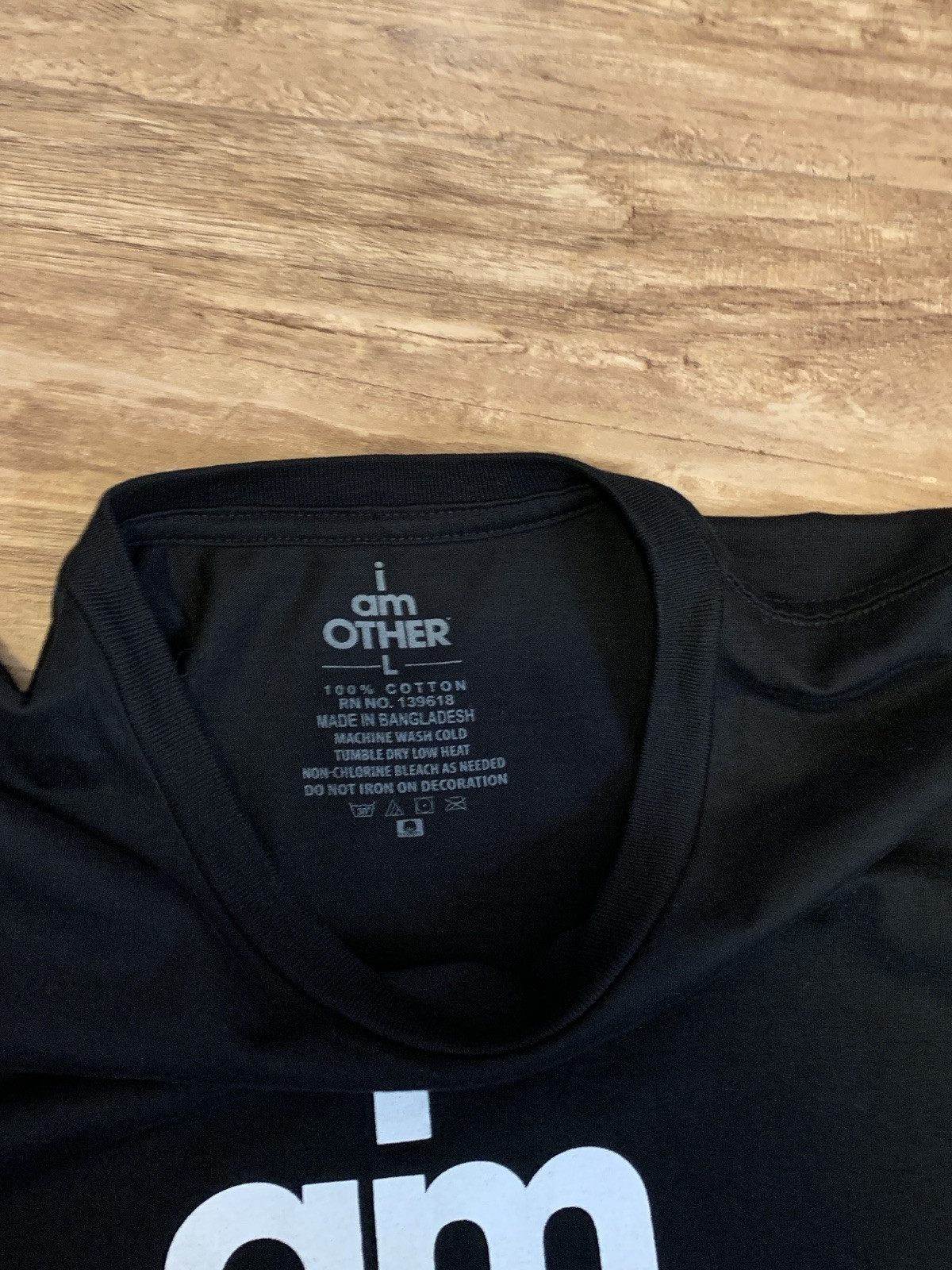 ALTRA T shirt I Am Other Pharrell Williams nera taglia grande miliardario ragazzi club NERD